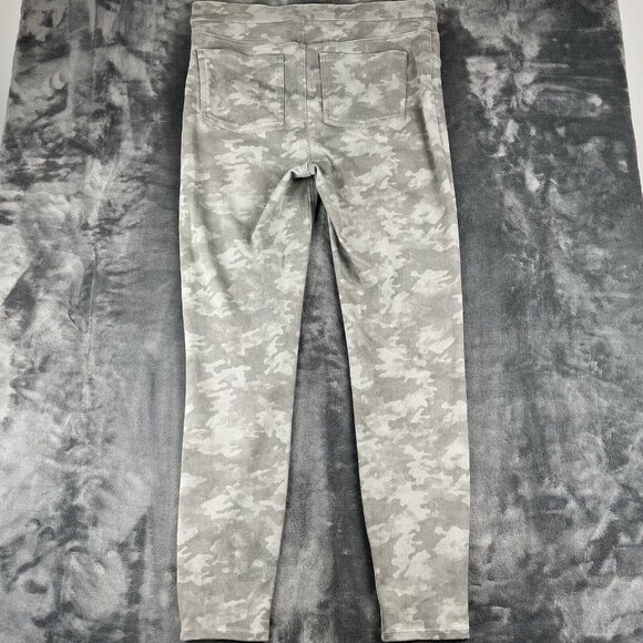 Spanx Jeggings Grey Camo Prink Skinny Pull On Size l Large - Picture 2 of 8